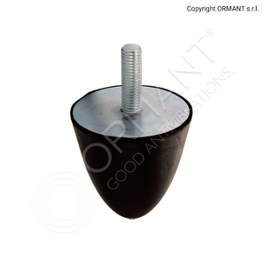 340 PIED. CONICO PC 75/90 M12x37 SH.60