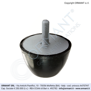 421 e 735 PARASTRAPPO MARINO Ø80/50 M12x40