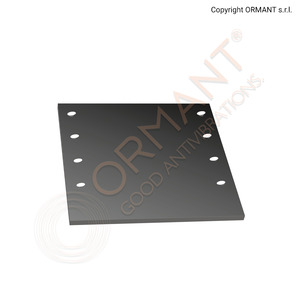 900011 FASCIA LAT. BER. 300X330 + 8 FORI 3 TELE - COMPATIBILE *** REV.1 -26/9/18