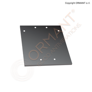 900064/B FASCIA CEN. SELLA VERDEGLIGLIO 500X600  FORATA 3 TELE - COMPATIBILE