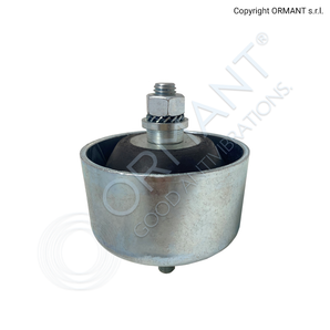 8010 Parastrappo Ø85 H 50 + Campana e Kit di fissaggio